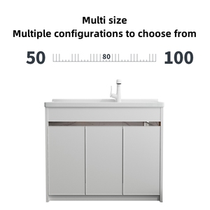 Modern alüminyum su geçirmez çamaşır lavabo kurulu için banyo aynası otel balkon kombinasyonu lavabo kabine için Modern - Product Image 5