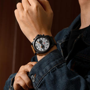 Reloj de Pulsera de Lujo para Hombre Gohuos 6002, Relojes de Pulsera de Cuarzo Originales Resistentes al Agua para Hombre, Reloj para Hombre, Montre Homme, Caja, Bolsa, Paquete - Product Image 6