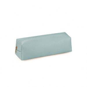 PU Leather Three Dimensional Octagonal Pencil case Solid Color Large Capacity Water Resistant with Zipper Custom logo - Product Image 3