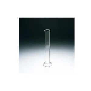 Silinder Pengukur Kaca Peralatan Lab 100 Ml, Bahan Dasar Bundar