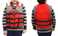 AXZ PENJUALAN HEBAT Jaket Renang Penyelamat Jiwa Laut Ringan Reflektif Ukuran Bebas yang Dapat Dipersonalisasi Daya Apung 110KG Kain Oxford Lifevest