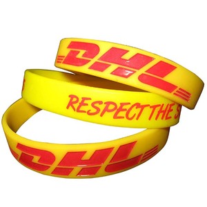 Las Pulseras de Silicona para Elecciones de Filipinas Más Baratas y de Alta Calidad, Personalizadas con Impresión de Logotipo en 2 Colores, Segmentos de Colores de 1/2 Pulgada - Product Image 4