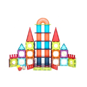 2022 tubi da costruzione magnetici piastrelle marmo Run Balls Blocks Track giocattoli da costruzione <span class=keywords><strong>per</strong></span> bambini regalo di natale - Product Image 4