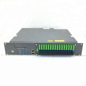 Amplificador óptico de fibra óptica EDFA con función WDM, dispositivo FTTH de 1550nm, 3U, CATV de altura, 24DBM, 4/8/16/32/64/128 puertos, precio de fábrica - Product Image 1