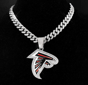 Collar con Colgante de Aceite de los Comandos de Washington de Alta Calidad, Collar <span class=keywords><strong>Dorado</strong></span> con Colgante de Fútbol Americano, Cadena Cubana de Hip Hop para Fanáticos del Deporte - Product Image 5