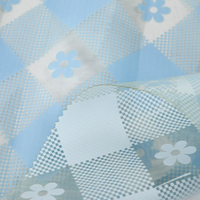 Tissu vinyle transparent 100% TPU de haute qualité, personnalisé, imperméable, imprimé numériquement pour les sacs de golf et de chaussures