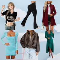 Liquidation à bas prix Marque Stock Vêtements Vêtements d'Occasion Vêtements pour Femmes Balles Pantalon Veste T-shirt Robe Mix and Match Wholesale