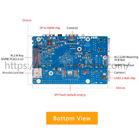 Papan pi 5 Pro oranye baru dan asli RK3588S Rockchip 4GB 8GB 16GB LPDDR5