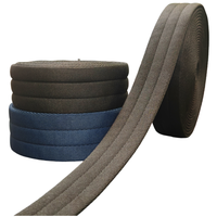 Coussin tubulaire rembourré écologique en nylon et polyester noir pour ceinture de combat Maverick, idéal pour sacs à dos et produits pour animaux de compagnie