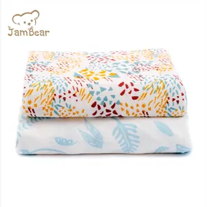 Organic Muslin Swaddle Blankets Baby wrap Cotton gauze coating Summer cotton Muslin Baby Blanket Swaddle newborn blanket