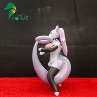 Nouvelle Offre 2026 : Jouet Gonflable Hongyi - Loup Fille Cartoon Assise Loona en PVC avec Sphère