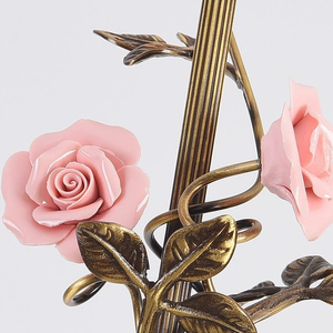 法式卧室床头灯铜灯复古设计室内酒店小吊灯 - Product Image 3