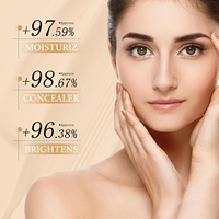 Crème BB de fabrication professionnelle, longue tenue, base de maquillage, contrôle du sébum, correcteur de teint, fond de teint liquide, maquillage de beauté
