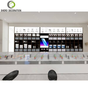 Produits tendance, comptoir d'exposition de téléphones, vitrine en verre personnalisée pour téléphone, armoire d'exposition murale pour accessoires de téléphone portable - Product Image 6