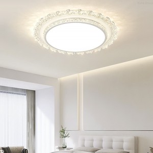 Lámpara de Techo LED Moderna de Lujo, Rectangular, de Hierro y Acrílico, para Sala de Estar, Dormitorio, Hogar, Interior, Protección Ocular - Product Image 4