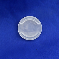 Capuchon en quartz à boucle ronde en quartz fusionné givré pour chambre de laboratoire de revêtement optique semi-conducteur