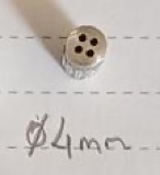 Nouvelle buse de ventilation de haute qualité, best-seller, pour moule EPS, buse à vapeur, aérateur haute précision 10 mm avec 24 trous, différentes tailles