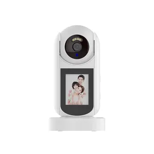 2024 Home Baby Camera 2.4 Inch Ips Scherm Tweeweg Voice Video Call Nachtzicht Functie Bewegingsdetectie Cctv Camera