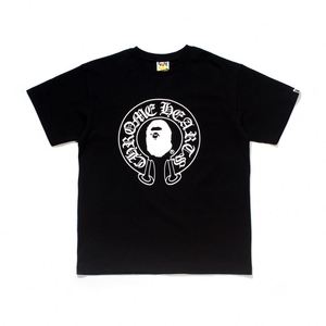 Camiseta de Diseñador de Moda de Alta Calidad al por Mayor, Estilo Nuevo, Camiseta Bapees Estampada Holgada para Hombre, Camiseta Deportiva Informal - Product Image 4
