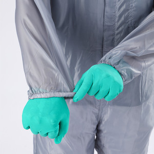 Combinaison de pulvérisation en polyester respirant Combinaison de peinture automobile <span class=keywords><strong>antistatique</strong></span> Peinture réutilisable Polyester dans l'ensemble - Product Image 4
