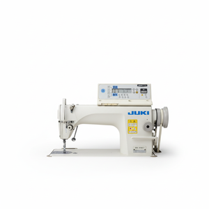 Macchina da Cucire <span class=keywords><strong>Usata</strong></span> Industriale Juki-8700-7 Originale a Punto Dritto con Motore 250W 650 Punti/min - Product Image 1