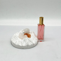 Flacons de parfum en verre carrés vides de 30 ml et 100 ml avec pompe pulvérisatrice dorée pour cosmétiques et huiles parfumées
