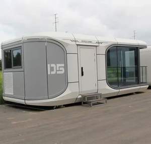 Resort Hotel Space Capsule Cabin Casa modular Contenedor Casas Cápsula Casa prefabricada Precio bajo del oeste - Product Image 1