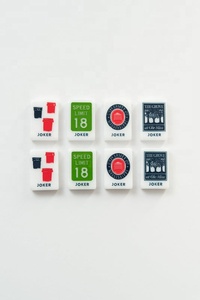 Juego de Mahjong Americano de Lujo Premium, Purdue Mississippi, 160 Piezas, Acrílico Grabado de Una Sola Capa, Portátil, <span class=keywords><strong>Westwind</strong></span> Blanco - Product Image 4