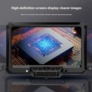 新产品-7英寸高清显示屏数字电子工业显微镜可旋转LED光源维修检测工具 - Product Image 3