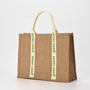 Custom Portable Linen Gift <strong>Bag</strong> Eco Protection Hot <strong>Jute</strong> <strong>Tote</strong> <strong>Bag</strong> for Commuting Shopping Firm Personalized Cotton <strong>Jute</strong> <strong>Tote</strong> <strong>Bag</strong> - Product Image 1