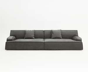 ชุดเฟอร์นิเจอร์โซฟาผ้ากำมะหยี่กรอบไม้หรูหราทันสมัยชุดโซฟาห้องนั่งเล่นแต่งเป็นกระจุก - Product Image 1