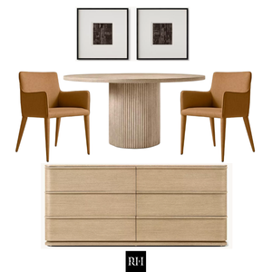 RHMAKER RH Furniture Factory, ensemble de meubles de chambre à coucher de style américain sur mesure, ensemble de meubles de salle à manger pour usage en villa - Product Image 1