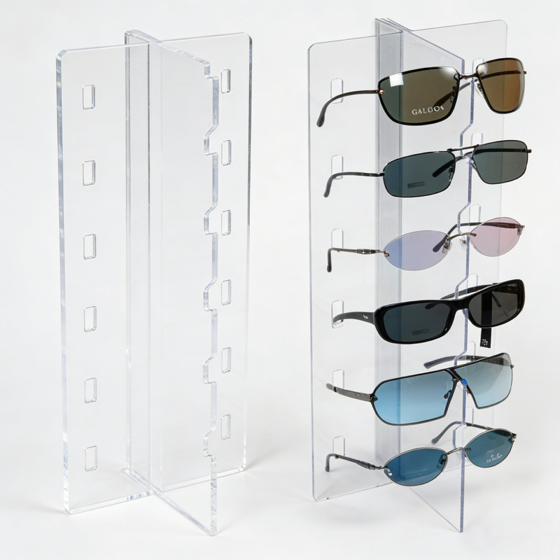Custom Acrylic Hanging Sunglasses Display Stand
