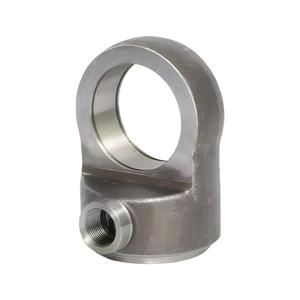Support de trunnion pour cylindre hydraulique en acier au carbone forgé à chaud, usiné, avec support de tige de vérin et charnière - Product Image 1