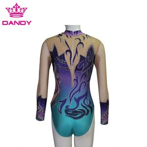 Hot Sale <strong>Rhythmic</strong> <strong>Gymnastics</strong> Custom Ballet <strong>Leotard</strong> With Best Quality - Product Image 4