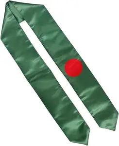 Bendera negara Australia syal selendang selempang syal siswa dua sisi hadiah barang dekorasi wisuda