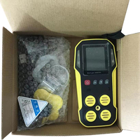 Pompe d'échantillonnage à diffusion d'air, moniteur multi-gaz portable, alarme, analyseur de gaz portable 4 en 1, détecteur multi-gaz CH4, O2, H2S, LEL, CO