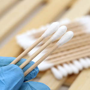 ดอเรีย คอตตอนบัดส์ 50 แพ็ค สำลีดูดซับแบบสองหัว สำหรับการล้างเครื่องสำอางที่บ้าน ทำความสะอาดหู - Product Image 5