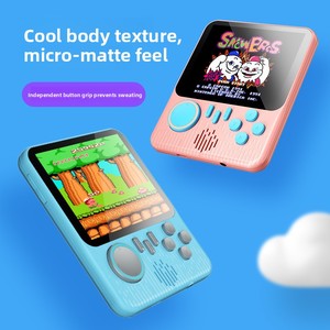 Console de Jeu Portable 2026 G7 3,5 Pouces avec 600 Jeux Intégrés, Options Colorées, Prise en Charge de la Sortie <span class=keywords><strong>AV</strong></span> - Cadeau Portable pour Enfants - Product Image 5
