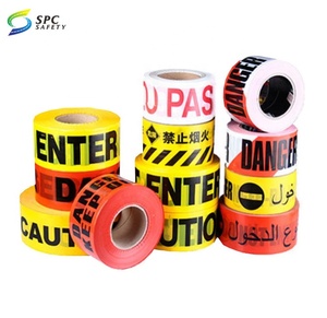 Cinta de Barrera de Seguridad Amarilla Portátil para Construcción, Escenas del Crimen, Prohibido el Paso, Advertencia de Peligro, Rollo de Cinta de Precaución - Product Image 6