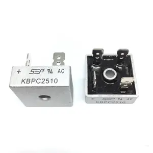 Komponen Elektronik Baru KBPC1510 KBPC2510 KBPC3510 KBPC5010 Jembatan Rectifier