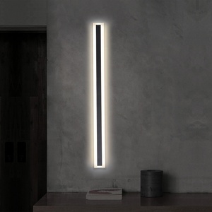 Hiện Đại Vườn Biệt Thự Hiên Đèn Treo Tường Ánh Sáng 220V Không Thấm Nước Ngoài Trời <span class=keywords><strong>LED</strong></span> Nền Dải Dài Dòng Tường Ánh Sáng Cho Nhà - Product Image 3