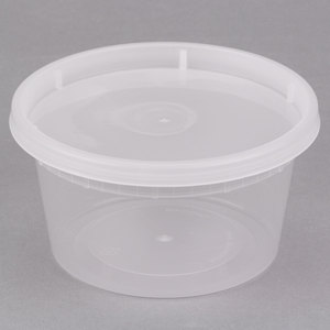 Haute qualité 16oz dur repas préparation conteneurs couvercle micro-ondes congélateur sûr lumière Deli conteneur soupe cas micro-ondes congélateur sûr - Product Image 5