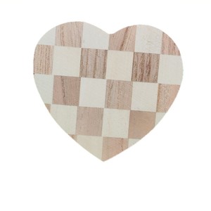 Boîte à bagues en bois en forme de cœur, 12x10.5x5.5cm, rangement créatif pour bijoux, emballage cadeau, nécessités quotidiennes pour la maison - Product Image 4