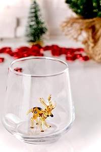 Cốc Thủy Tinh Trang Trí 3D Quyến Rũ Với Bức Tượng Nhỏ Bên Trong Bộ Ba Nghệ Thuật <span class=keywords><strong>Murano</strong></span> Động Vật Dễ Thương Cho Giáng Sinh Sinh Nhật Bạn Bè - Product Image 6