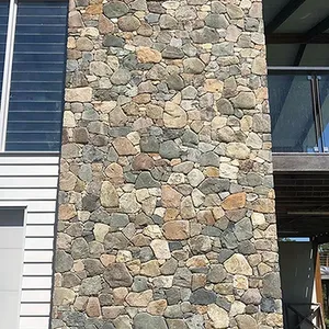 Decoratieve 3d Exterieur Grote Rockface Rustieke Gevel Losse Grijze Muur Stone Bekleding Muur Fineer Panelen Goedkope