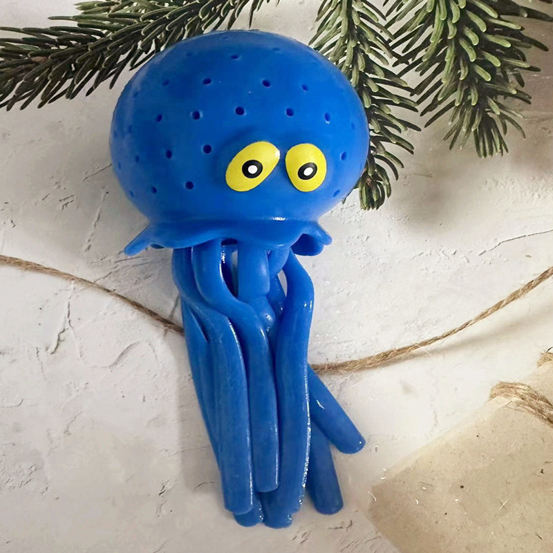 Absorbent octopus blue