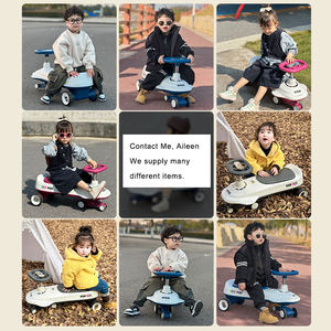 Mainan anak-anak bayi mobil bergoyang, kendaraan luar ruangan terbaru dan lucu dengan lampu dan musik - Product Image 6