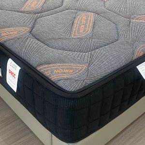 Surmatelas OEM en mousse à mémoire de forme haute densité et gel, avec ressorts ensachés, pour hôtel, <span class=keywords><strong>épaisseur</strong></span> 20 <span class=keywords><strong>cm</strong></span>, fermeté moyenne, pour chambre et hôpital - Product Image 4