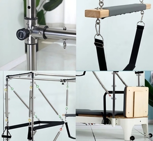 Multi-function Pilates Combo Machine <strong>Focus</strong> on Integrated Flexibility and Posture Correction Exercises with Sturdy Tower System - Product Image 6